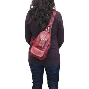 Sling bag backpack very gently used